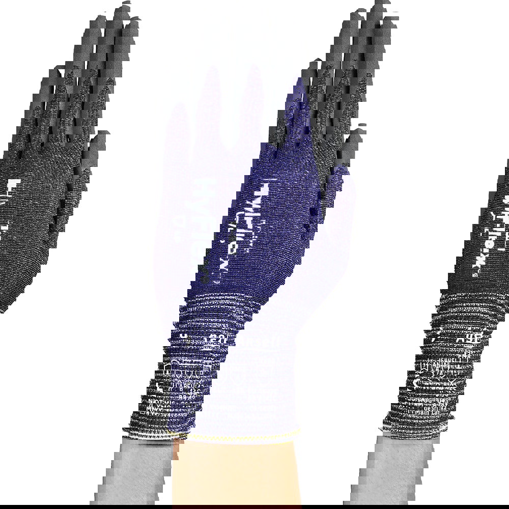 Cut-Resistant Gloves: Size X-Small, ANSI Cut A3, Nitrile, Series 11-561